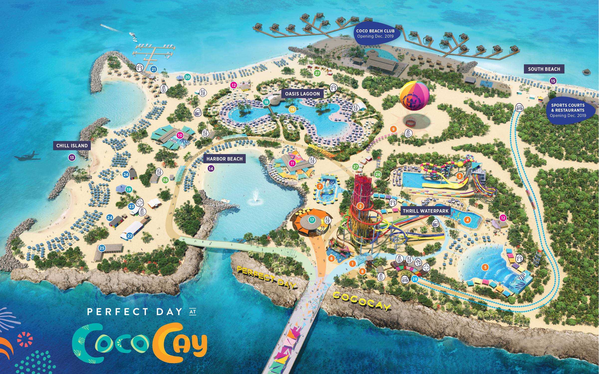 Map Of Coco Cay 2025 Ivonne Oralla